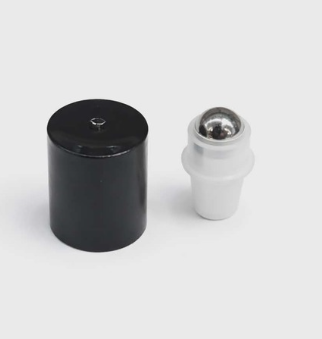 Roller Ball & Black Cap for 10ml Petra Bottle