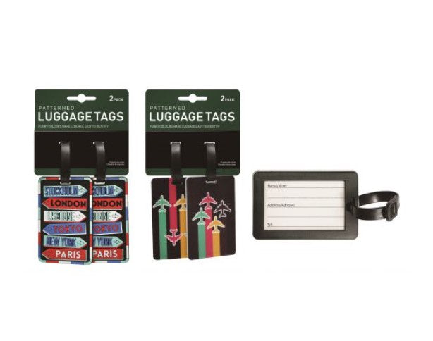 Luggage Tags 2 Pk