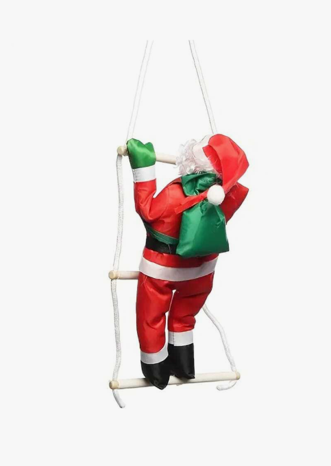 Santa on a Ladder Rope