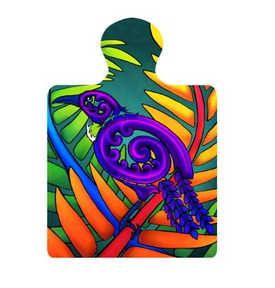 Sophie Blokker Ceramic Trivet Wall hanging with Cork Backingtui