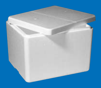 Polystyrene Box, Maxi/Super, 50 Lit 51x41.5x36.5cm