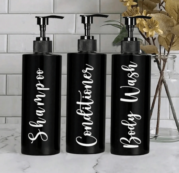 Shampoo, Conditioner or Body Wash Bottle