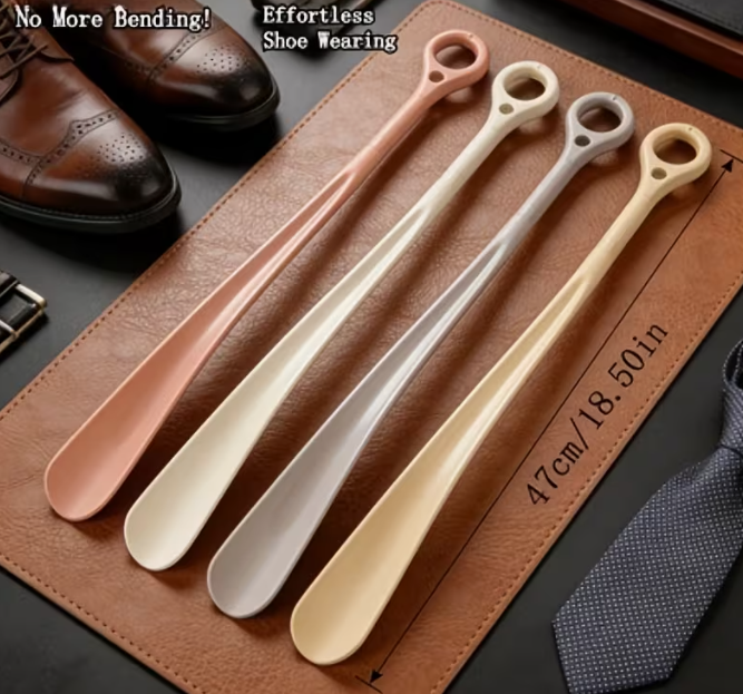 Extra Long Shoe Horn W Loop Handle 47cm