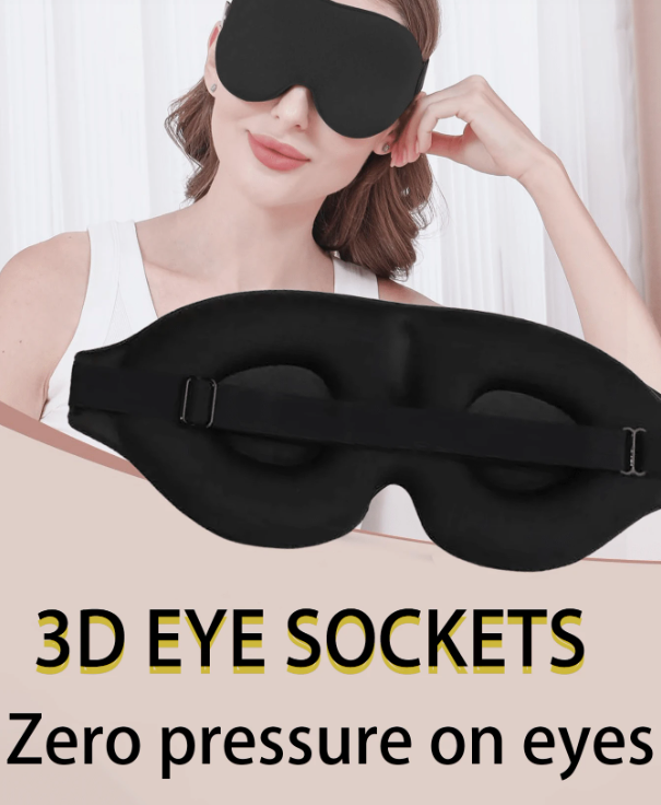 Eye Mask 100% Light Blocking For Sleep