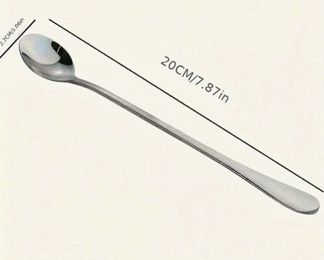 Long Handled Coffee Spoon SS