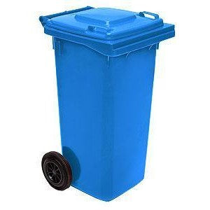 Wheelie Bin 140L Light Blue