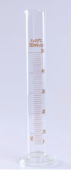 50ml Graduated Measuring Glass Flask