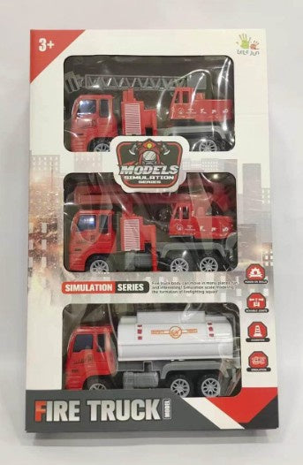 Fire Truck Set Of 3