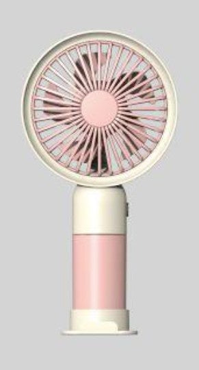 Mini Fan W USB Charger - Assort. Colours