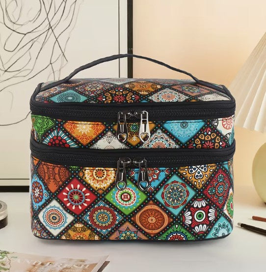 3 Layer Makeup Bag