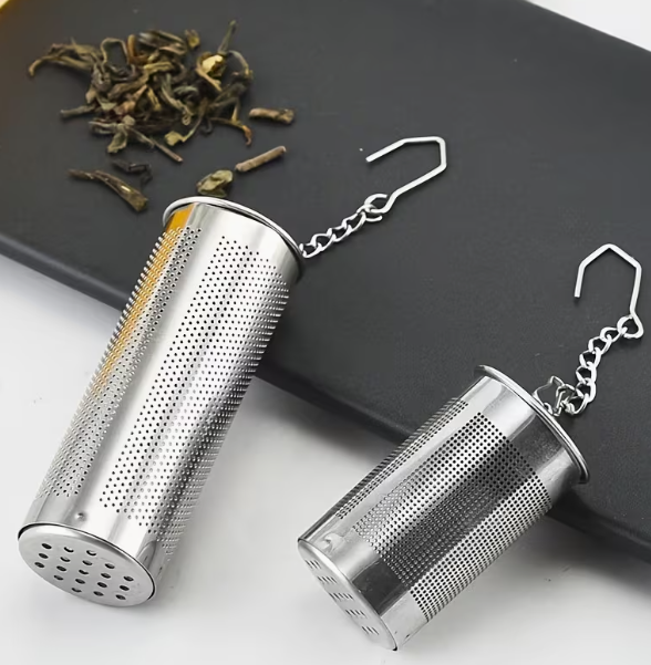 S/S Cylindrical Tea Infuser Large