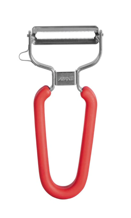 Avanti Smooth Skin Peeler - Red