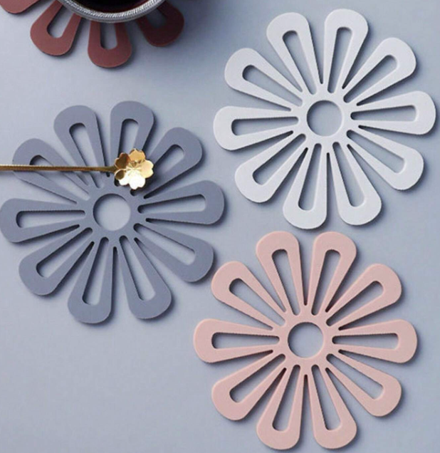 Flower Heat Trivet Pad 16cm