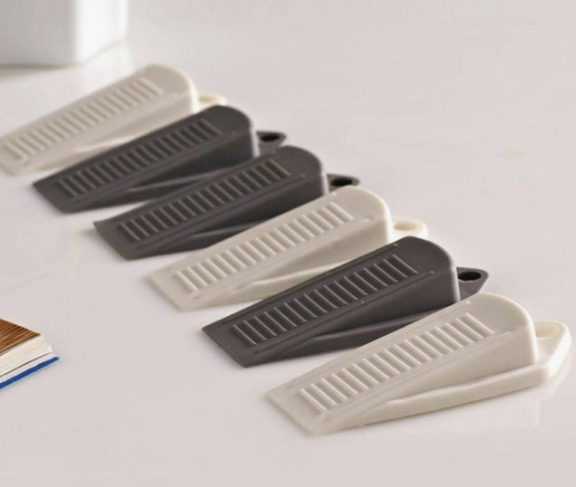 Silicone Grey Door Stop