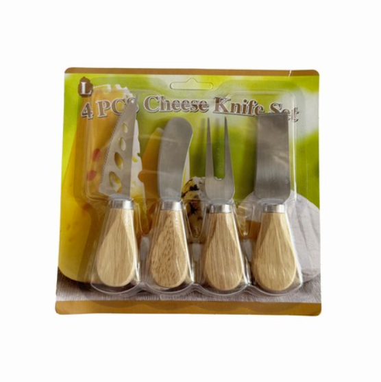 4Pc Cheese Knife Set