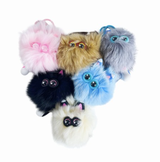 Key Chain - Fluffy Cats