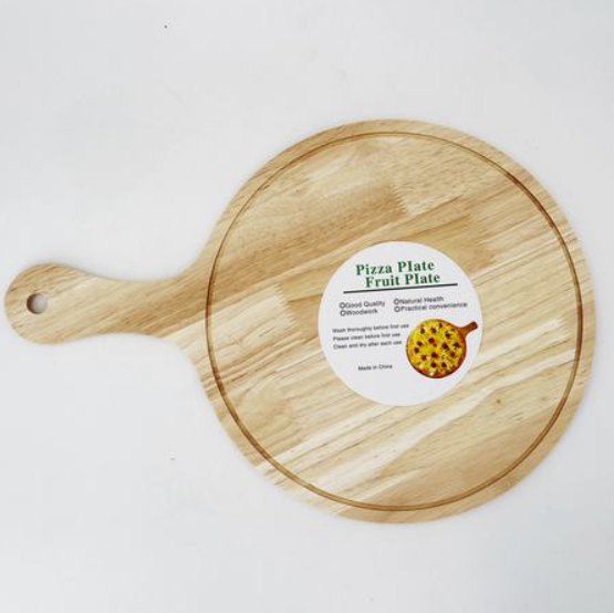 Wood Pizza Board Plate