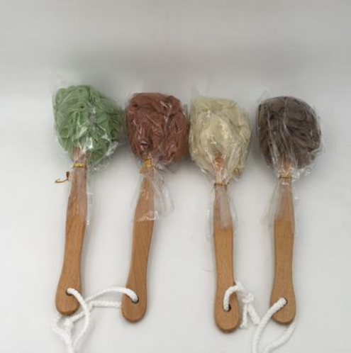 Shower Puff/Scrubber Brush