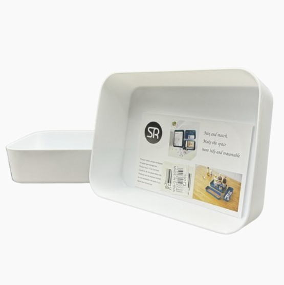 Plastic Drawer Organizer 17.5x13x4.5cm