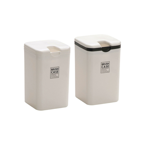 Toilet Brush Case White