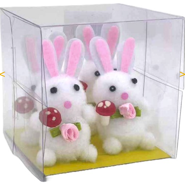4pc Bunny Set 5cm NOW $2.50