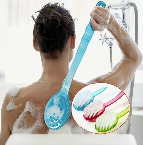 Red Bath/Shower Brush 36.5cm