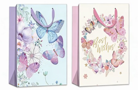 Butterfly Gift Bags 32x26x10cm