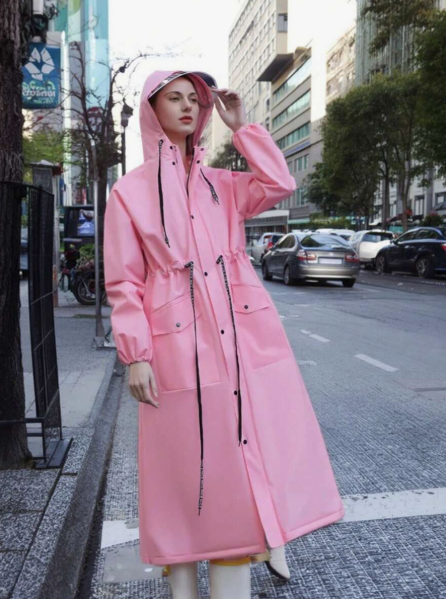 Women's Long Rain Coat