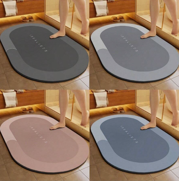 Super Absorbent Non-Slip Bathroom Mat