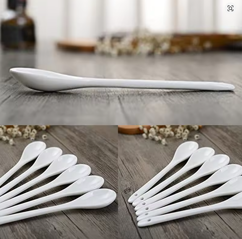 Ceramic Sugar Spoon 13cm
