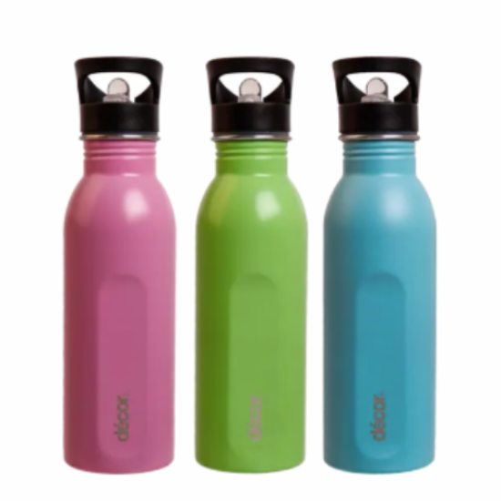 Décor® Snap n Seal Stainless Steel Bottle – 600ml