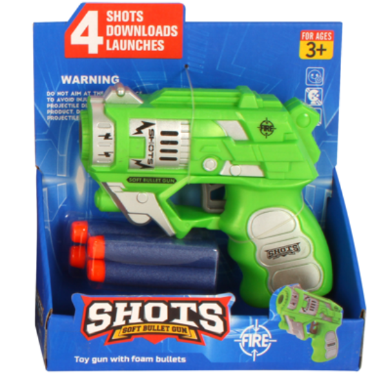 Shots Foam Bullet Toy