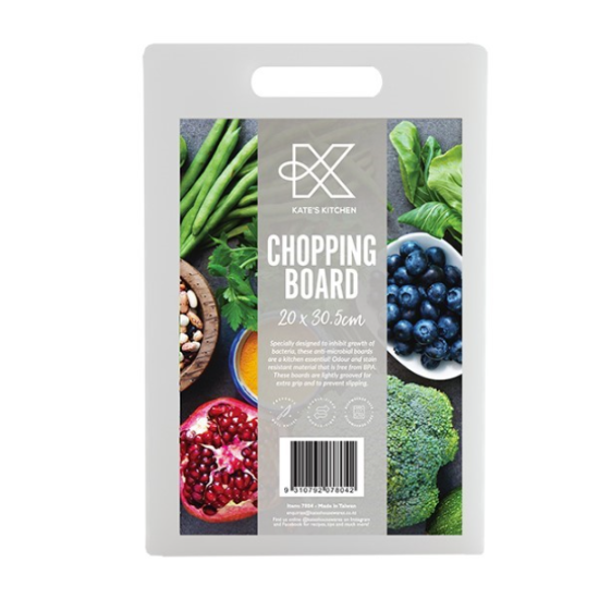 Kates Cutting Board Antibacterial 30.5 x 20cm