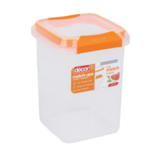 Décor Fresh Seal Clips Tall Square 975ml
