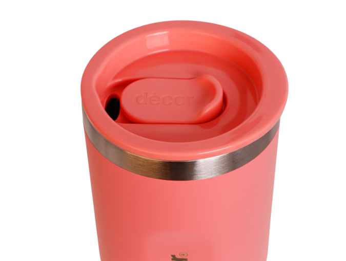 Decor®  Travel Coffee Cup Double Wall Stainless Steel 240ml