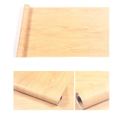 Adhesive Wood Grain Self-Adhesive Wall Paper/Cupboard Liner 45cm Wide
