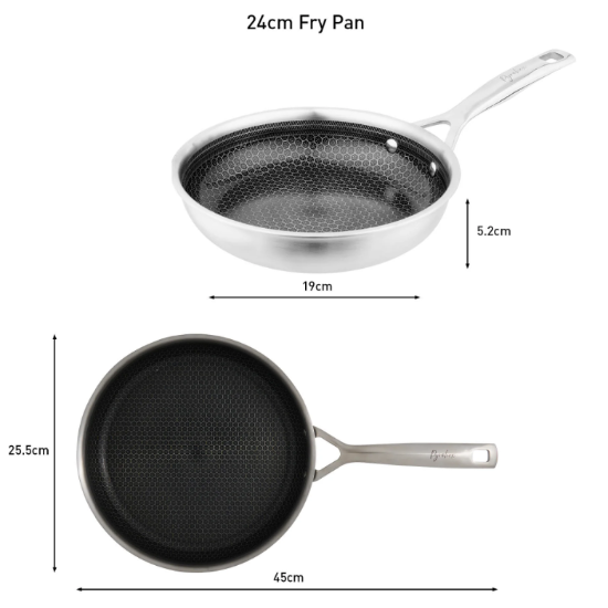 Pyrolux Pyrohex Fry Pan 24cm