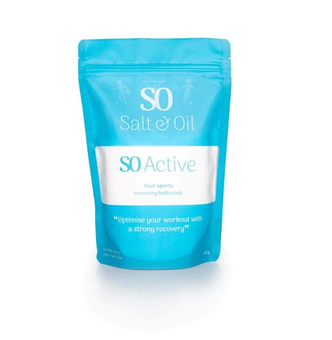 SO Salt & Oil Bath Soak Pouch 450g