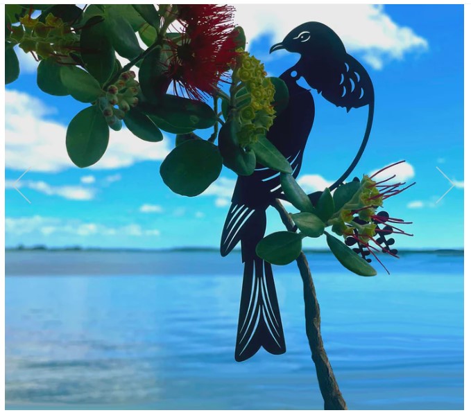 Metal Art Card - NZ Birds