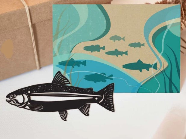 Metal Art Card - NZ Birds