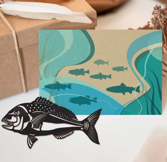 Metal Art Card - NZ Birds