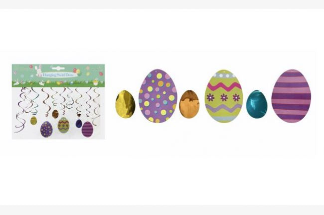 Easter Hanging Decor 12pk