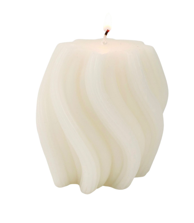 Swirl Vanilla Candle - Assorted Styles