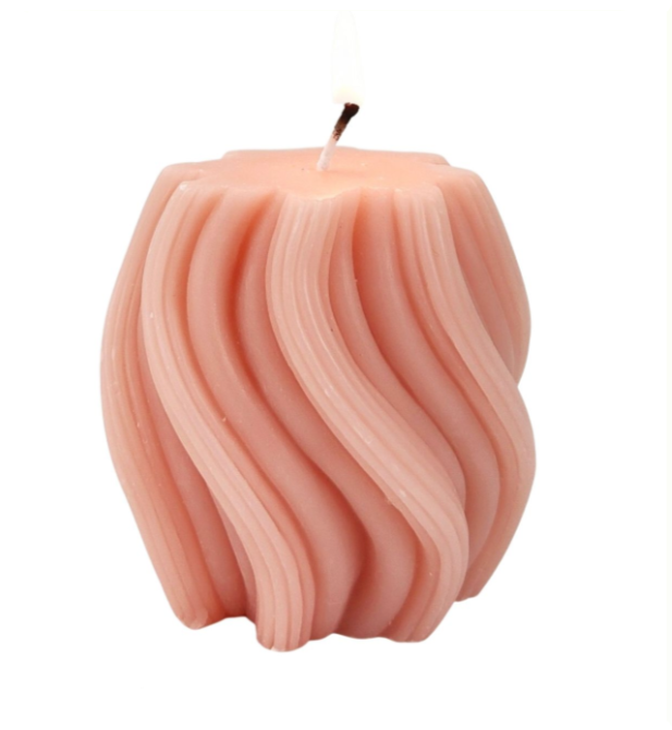 Swirl Vanilla Candle - Assorted Styles