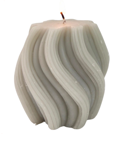 Swirl Vanilla Candle - Assorted Styles