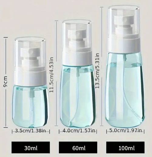 Ultra-Fine Mist Spray Bottle Plastic