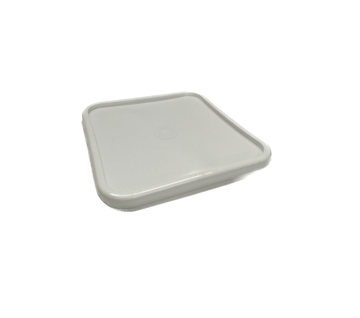 Space Saver 4.5L, Square Tub, White, Lid ONLY!