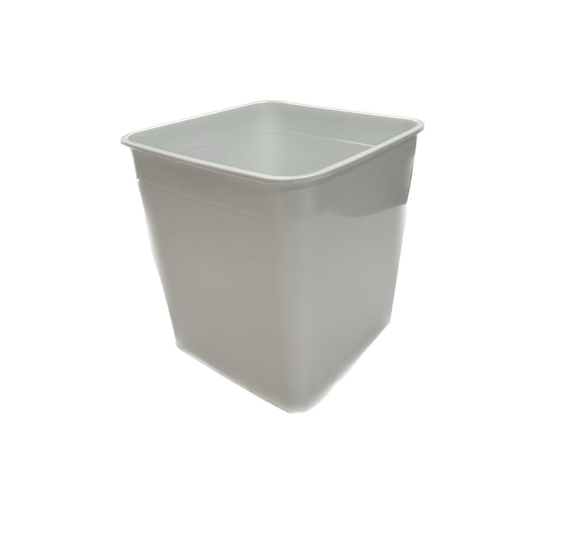 Space Saver 4.5L, Square Tub, White, BASE ONLY!