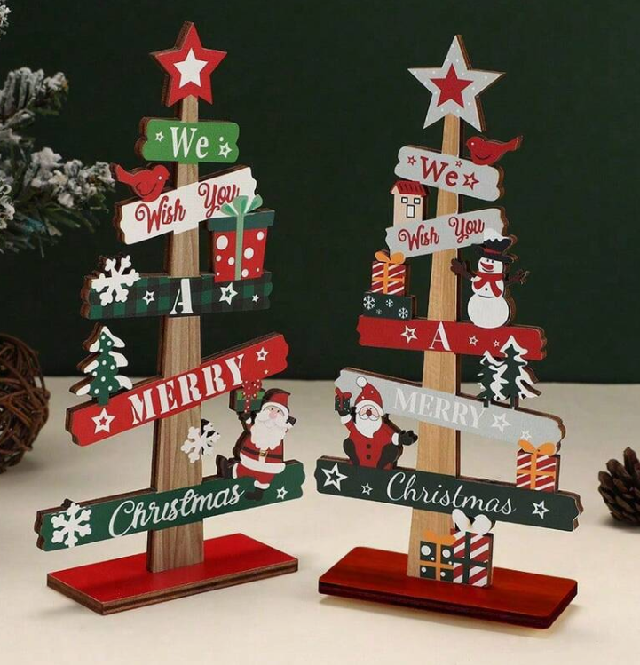 Xmas Tree Sign Decoration