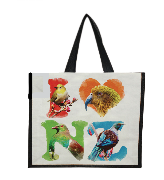 Sophie Blokker Tote Bag - I Heart NZ Birds
